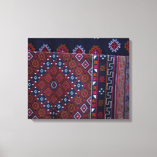 Bhutanese Rugs Leinwanddruck (Vorderseite)