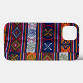 Bhutanese Textile Case-Mate iPhone Hülle (Rückseite (Horizontal))