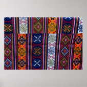 Bhutanese Textile Poster (Vorne)