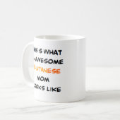 bhutanesische Mama, phantastisch Kaffeetasse (Vorderseite Links)