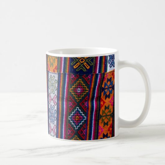 Bhutanesischer Textil Kaffeetasse (Rechts)