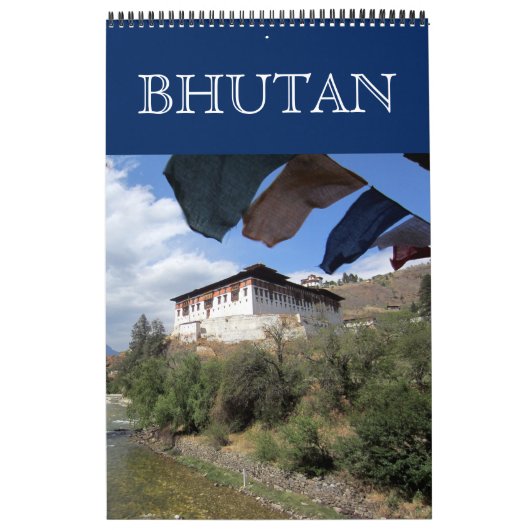 bhutanische Fotografie Kalender (Titelbild)