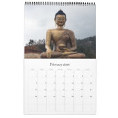 bhutanische Fotografie Kalender (Feb 2026)