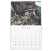 bhutanische Reisen Kalender (Jan 2026)