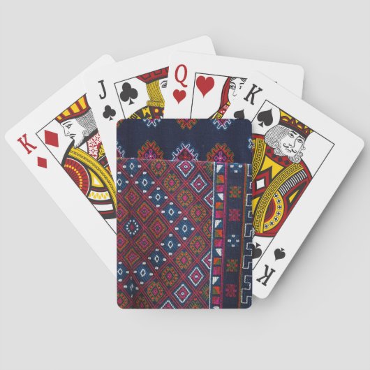 Bhutanische Rugs Spielkarten (Rückseite)