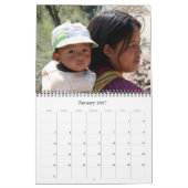 bhutanischer Mensch Kalender (Jan 2027)