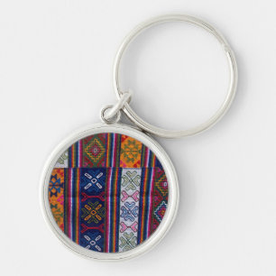 Bhutanischer Textil Schlüsselanhänger