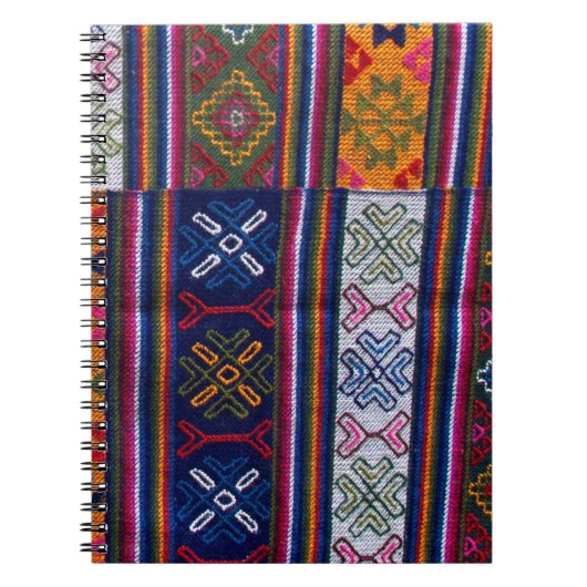 bhutanisches Textil Notizblock (Vorderseite)