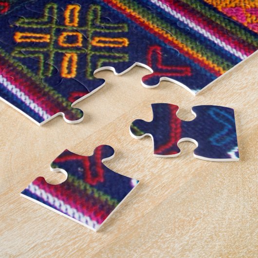 bhutanisches Textil Puzzle (Seite)