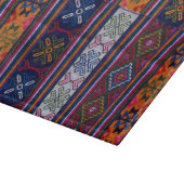 bhutanisches Textil Schneidebrett (Ecke)
