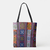 bhutanisches Textil Tasche (Rückseite)