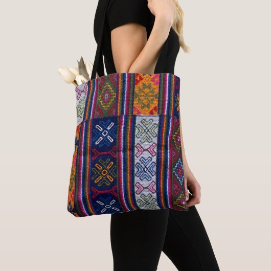 bhutanisches Textil Tasche (Von Nahem)