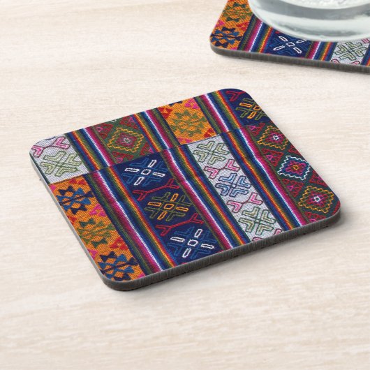 bhutanisches Textil Untersetzer (Linke Seite)