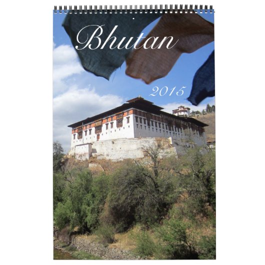 Bhutanphotographie 2015 kalender (Titelbild)