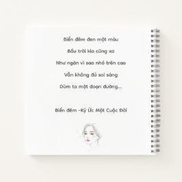 BIỂN ĐÊM- MemoryUs Journal Notizblock