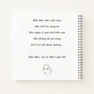 BIỂN ĐÊM- MemoryUs Journal Notizblock