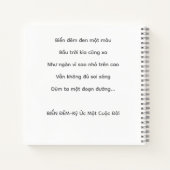 BIỂN ĐÊM- MemoryUs Journal Notizblock (Rückseite)