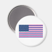 Bi American Magnet (Vorderseite/Rückseite)