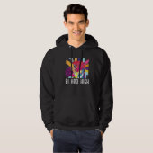 Bi And High Bisexual Rainbow Pride March Bisexuali Hoodie (Vorne ganz)