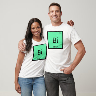 Bi - Bikram Yoga Chemie Periodensystem Symbol T-Shirt