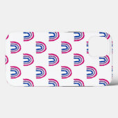 Bi Bisexual Pride Painted Crayon Rainbow Case-Mate iPhone Hülle (Rückseite (Horizontal))