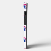 Bi Bisexual Pride Painted Crayon Rainbow Case-Mate iPhone Hülle (Rückseite / Links)