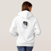 Bi Black Sheltie Bath Hoodie (Schwarz voll)