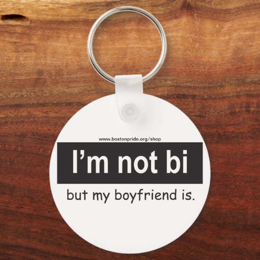 Bi Boyfriend Schlüsselanhänger (Vorderseite)