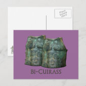 Bi-Cuirass Postkarte (Vorne/Hinten)