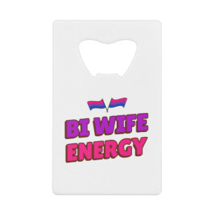 Bi Ehefrau Energy Geldbeutel Flaschenöffner