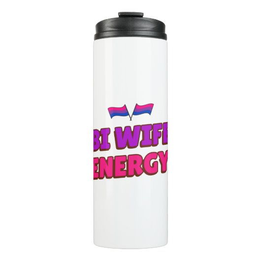 Bi Ehefrau Energy Thermosbecher (Vorderseite)