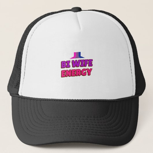 Bi Ehefrau Energy Truckerkappe (Vorderseite)