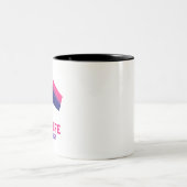 Bi Ehefrau Energy Zweifarbige Tasse (Mittel)