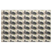Bi farbiges Schäferhundlegen Stoff (Fat Quarter (45,7 x 55,9 cm))