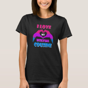 Bi Flag Bi Flag I Liebe My Bisexual Cou T-Shirt