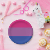 Bi Flag Pappteller (Party)