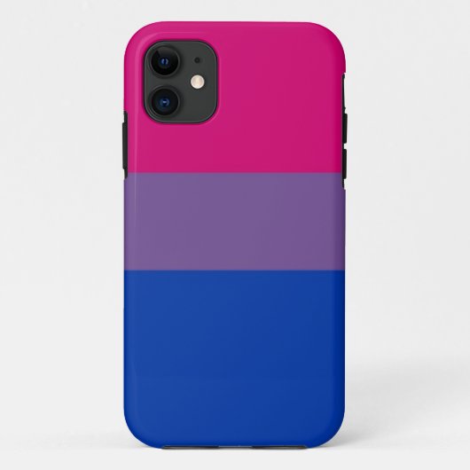 Bi-Flagge fliegt für bisexuellen Stolz Case-Mate iPhone Hülle (Rückseite)