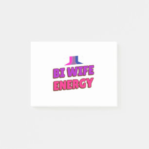 Bi-Frau-Energie Post-it Klebezettel