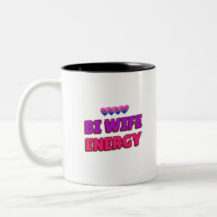 Bi-Frau-Energie Zweifarbige Tasse