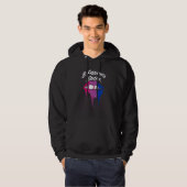 Bi Frequency Sensor Bisexual Pun Bi Pride Joke LGB Hoodie (Vorne ganz)