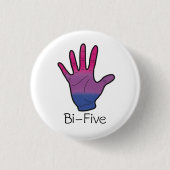 Bi-Fünf Knopf Button (Vorderseite)