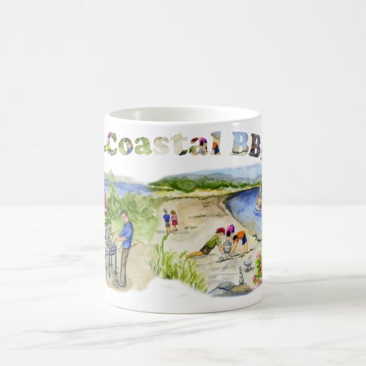 Bi Küsten-GRILLEN Kaffeetasse (Mittel)