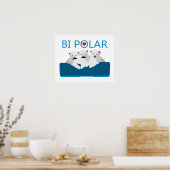 Bi Polar Bears Poster (Küche)