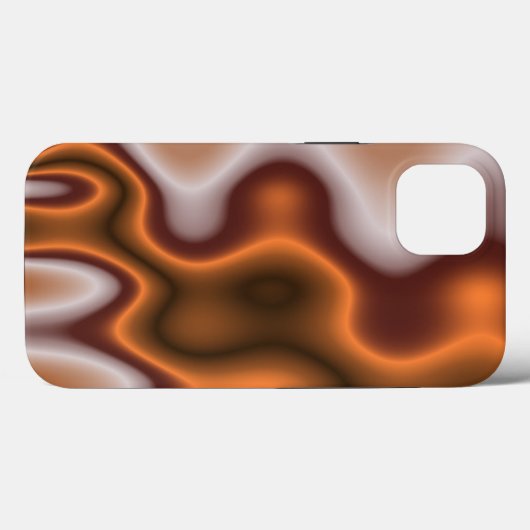Bi Polar Molten Copper Case-Mate iPhone Case (Rückseite (Horizontal))
