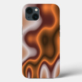 Bi Polar Molten Copper Case-Mate iPhone Case (Rückseite)