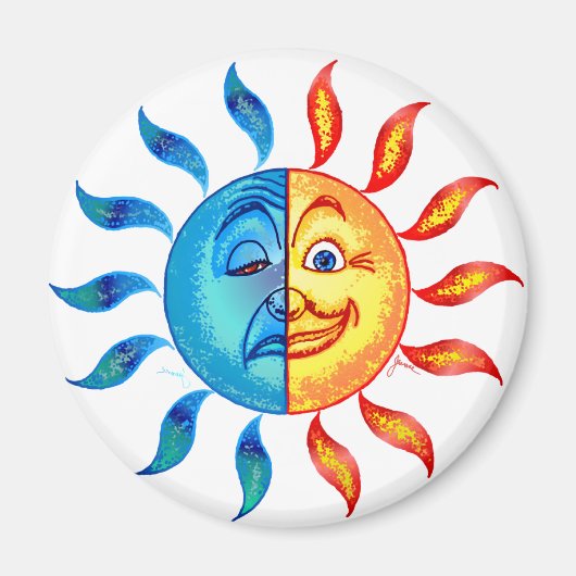 Bi Polar Solar Magnet (Vorne)