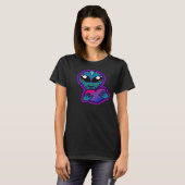 Bi Pride Alien T - Shirt (Vorne ganz)
