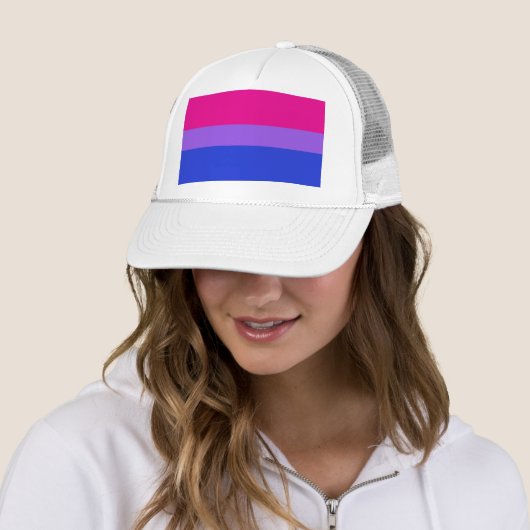 Bi Pride Bold Hat Truckerkappe (Beispiel)