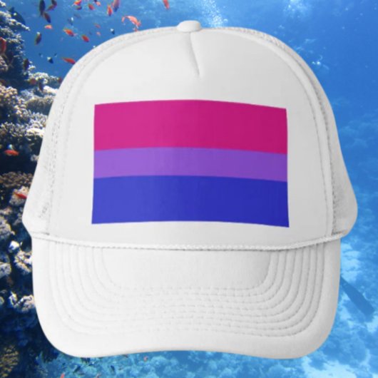 Bi Pride Bold Hat Truckerkappe