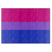 Bi Pride Cutting Board of Pride Schneidebrett (Vorderseite)